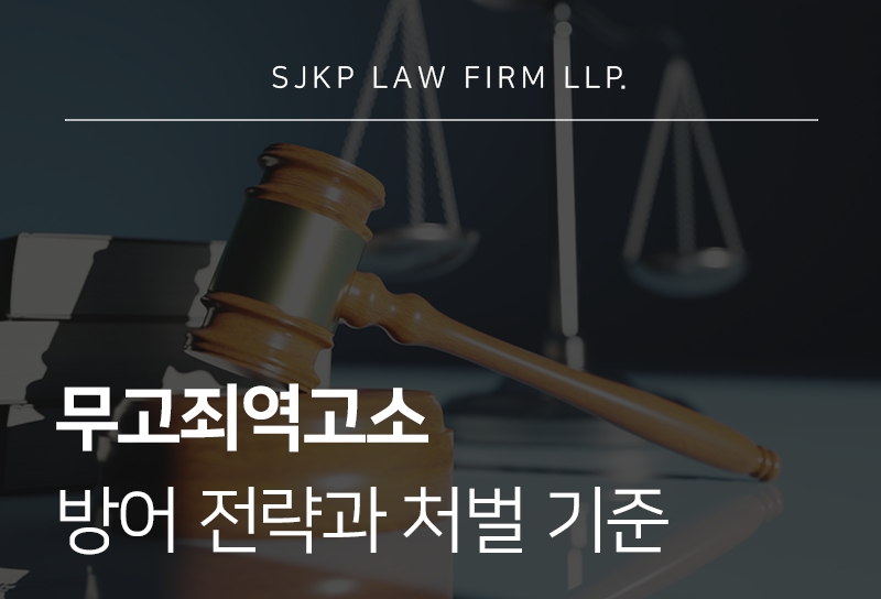무고죄역고소 대응 전략과 처벌 수위