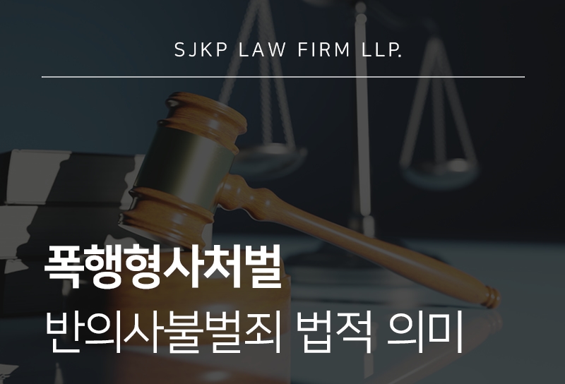 폭행형사처벌 기준과 반의사불벌죄 핵심 정리