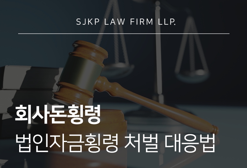 회사돈횡령, 법인자금횡령 기준과 대응 방법