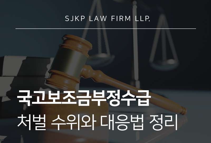 국고보조금부정수급 시 처벌 수위와 대응 절차