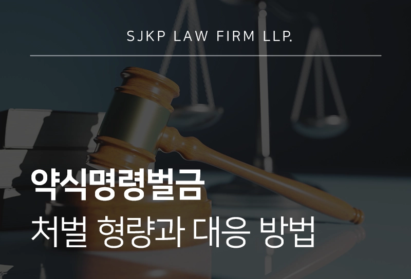 약식명령벌금 처벌 형량과 대응 방법