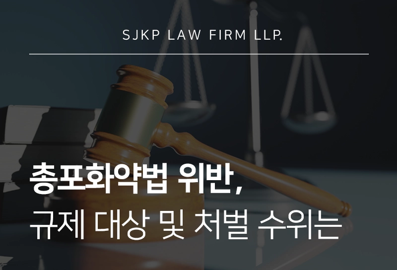 총포화약법 위반과 위험한 물건 사건의 처벌 기준