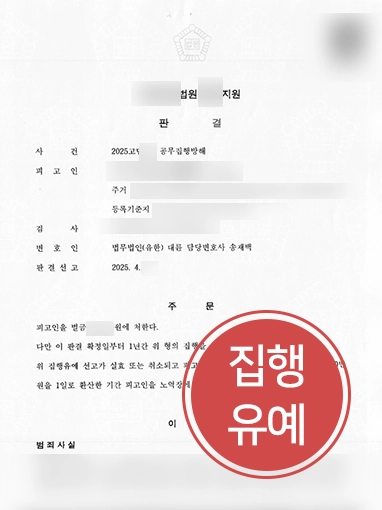공무집행방해처벌 