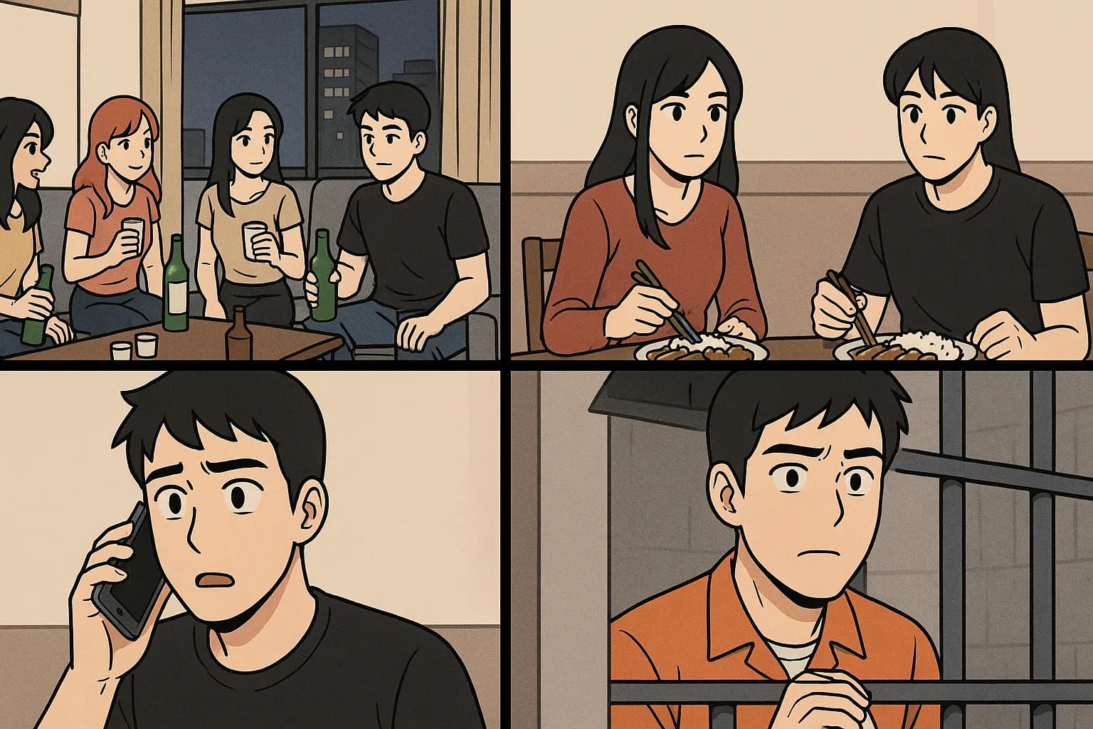 아청법구속 | 사건 내용