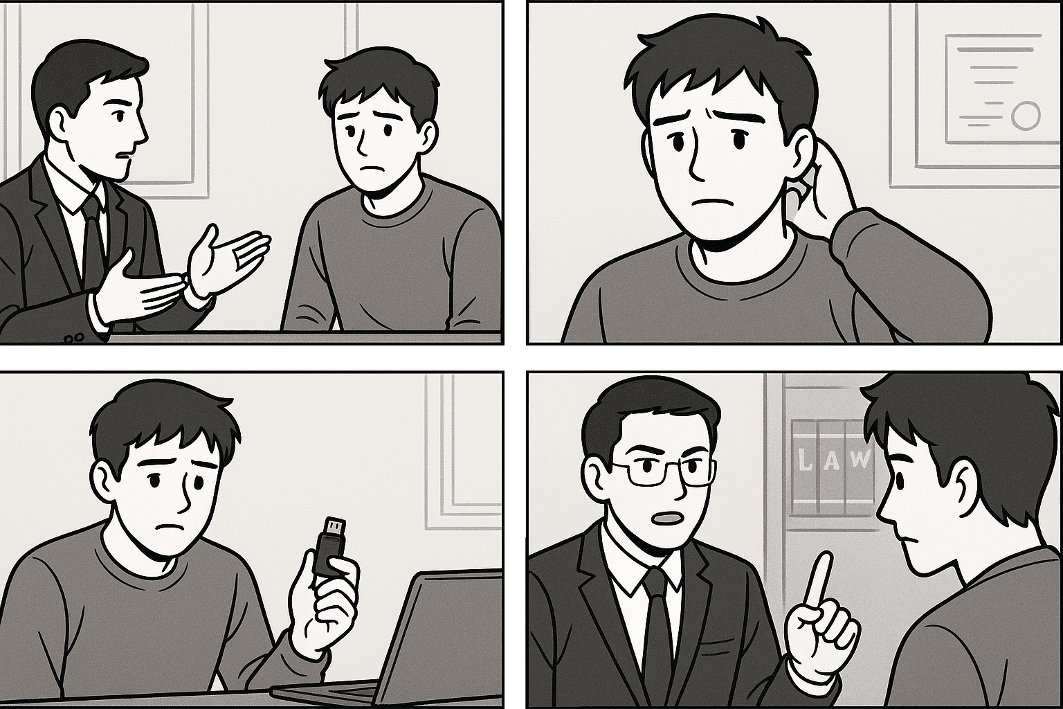 저작권침해처벌 의뢰인 사건 개요