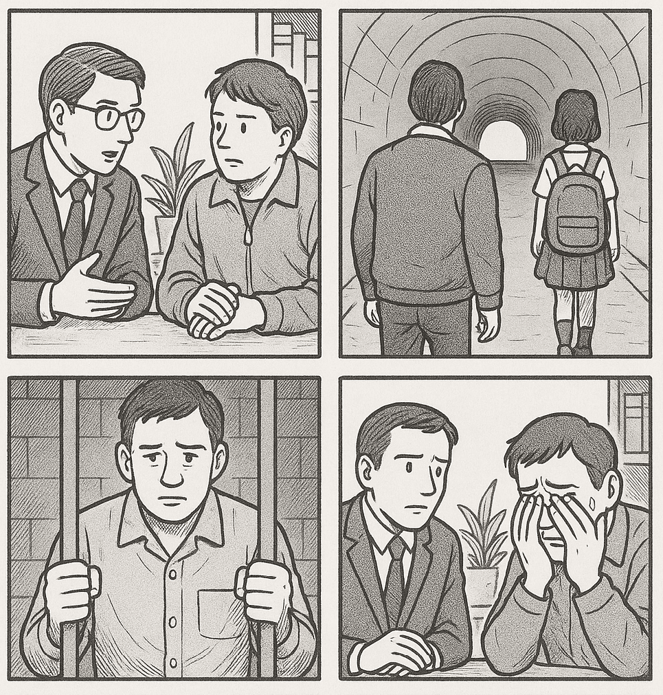 아동범죄 | 실형 선고받은 의뢰인의 사연