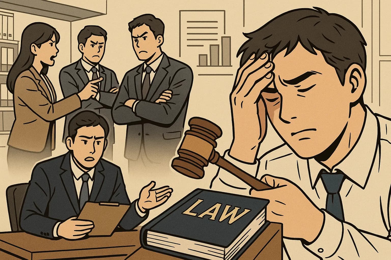 배임죄처벌 위기에 놓인 의뢰인