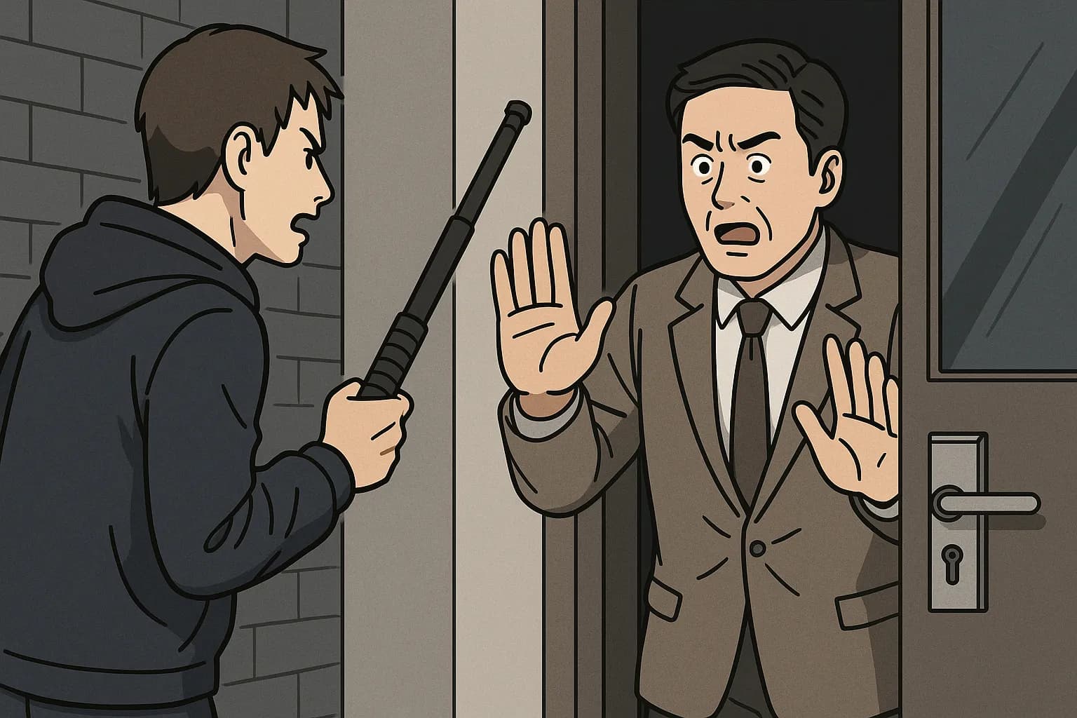 무단침입죄 혐의로 조사를 앞둔 의뢰인