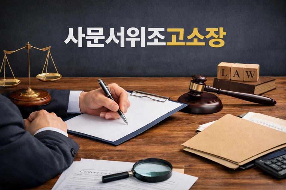 사문서위조고소장의 기준 형사절차 대응 전략