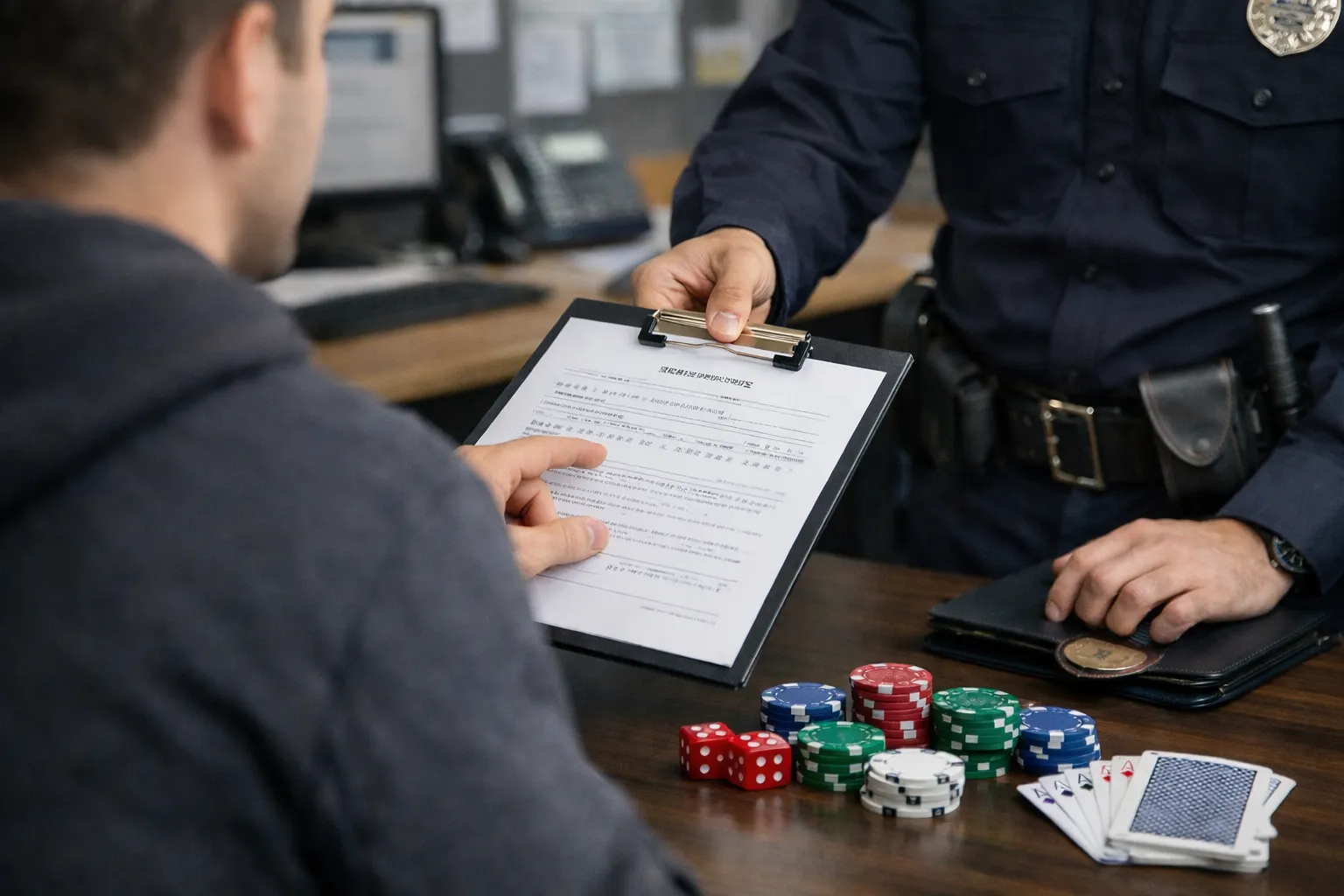 불법도박출석요구서 수령 초기 대응 절차