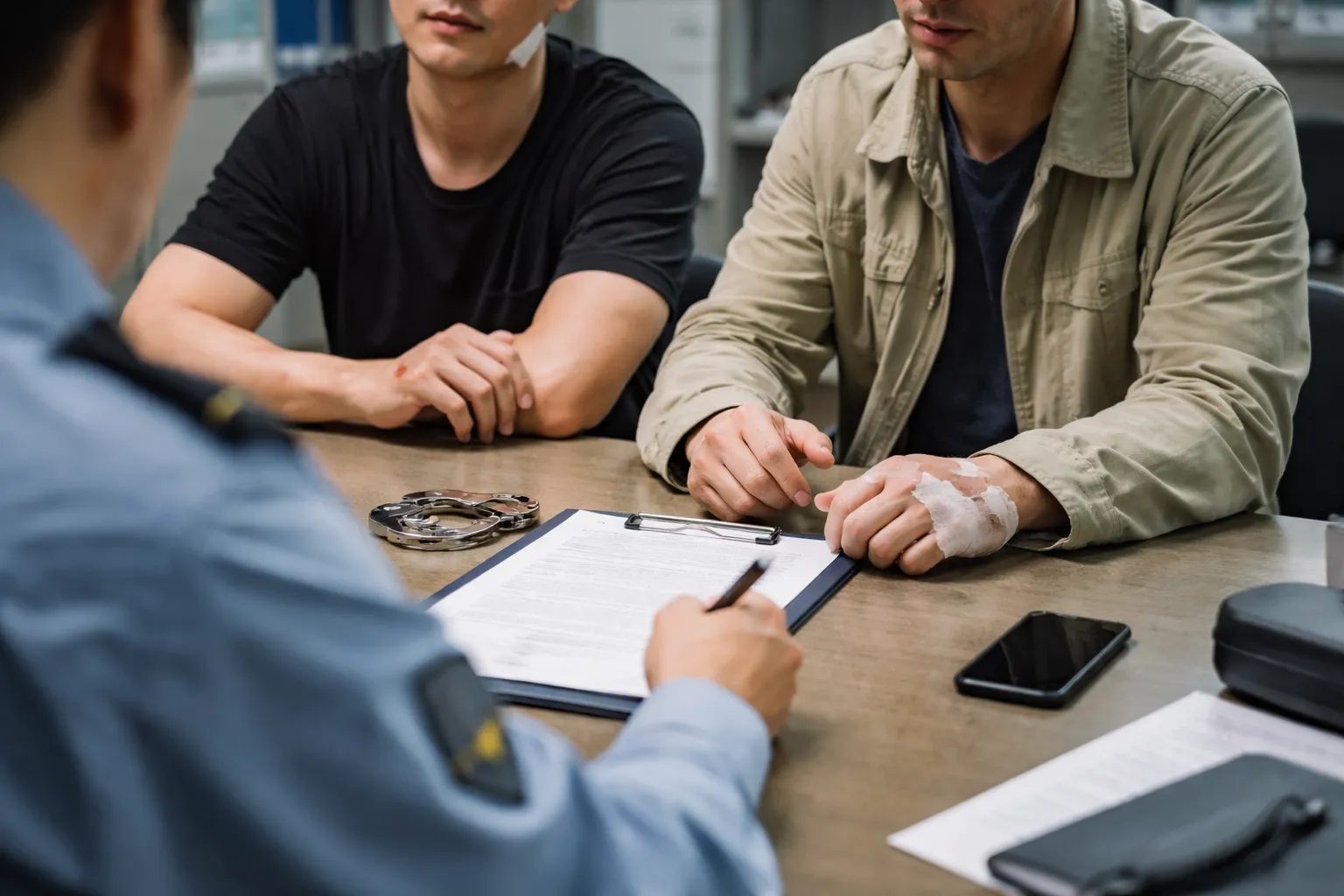 쌍방폭행벌금 정당방위판단 형량감경요소 증거자료확보 합의절차진행