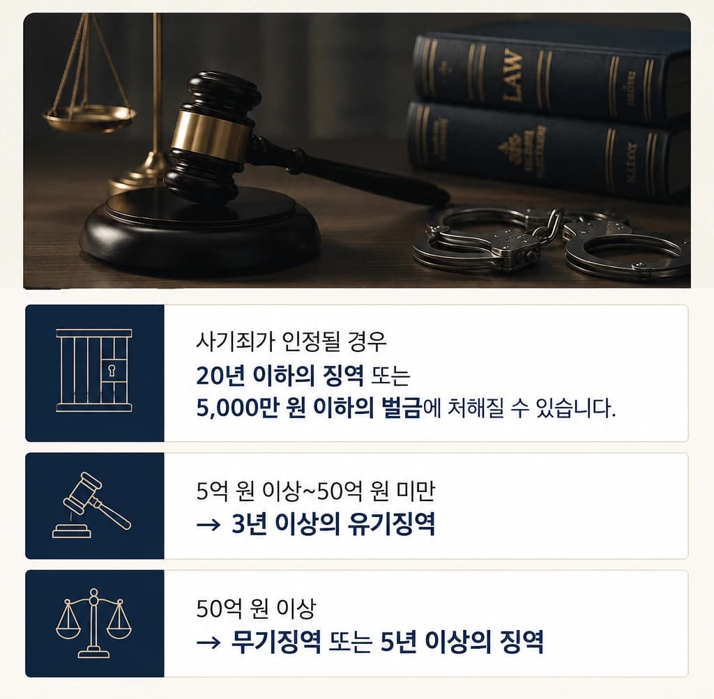 계약사기 형법제347조 사기혐의 기망행위 편취