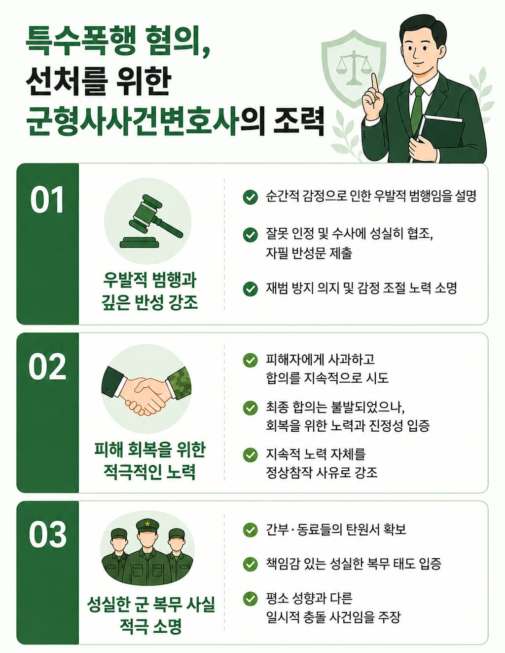 형사고소장 검토한 군형사사건변호사의 조력