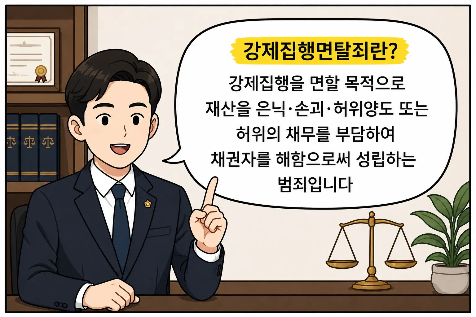 강제집행면탈 혐의의 성립요건과 문제가 되는 유형