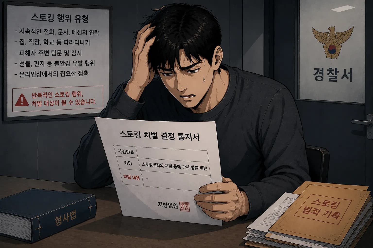 스토킹불송치 가능 여부를 좌우하는 성립요건