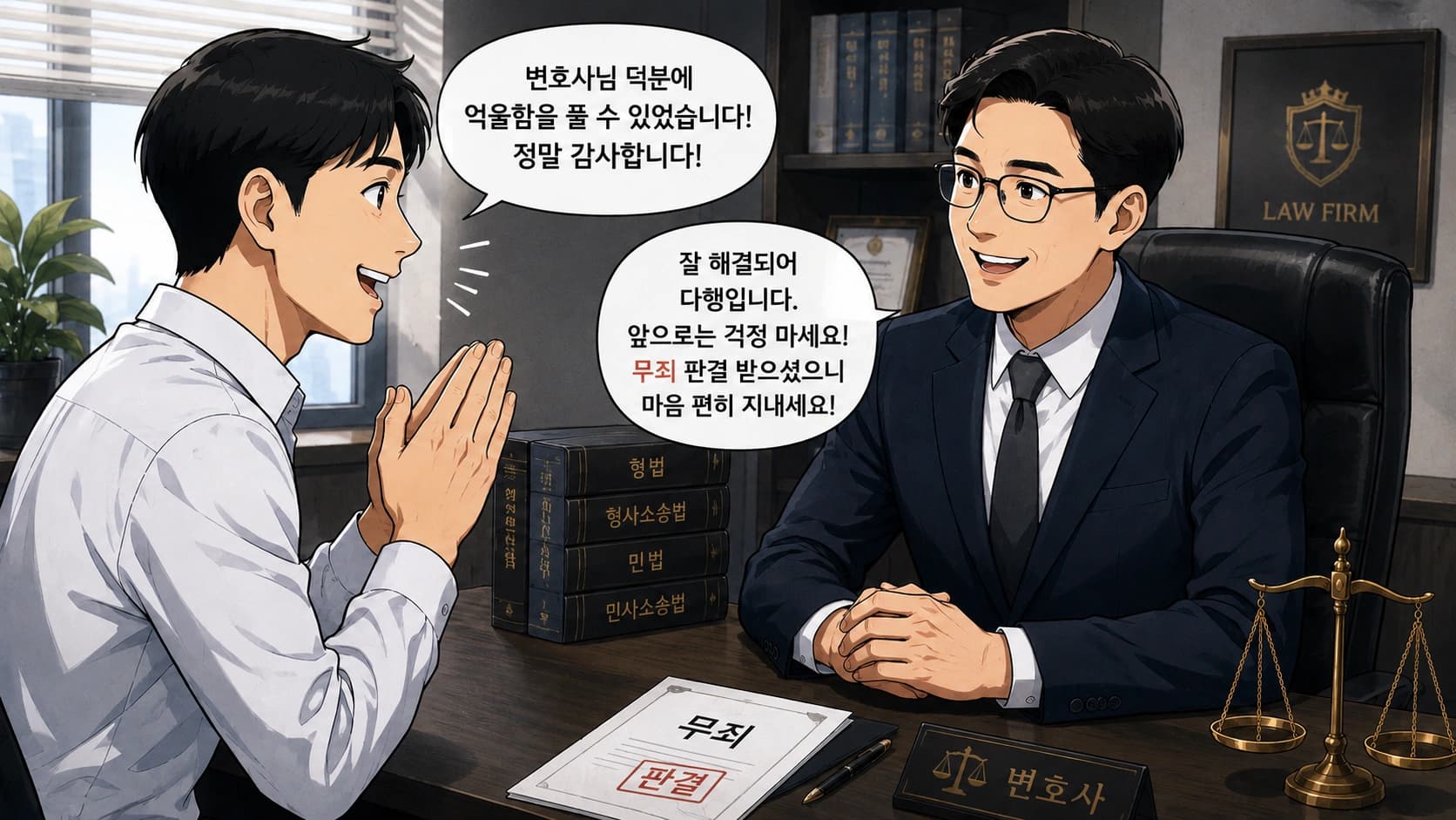 형사고소 사건, 명예훼손변호사의 조력으로 무죄 판결