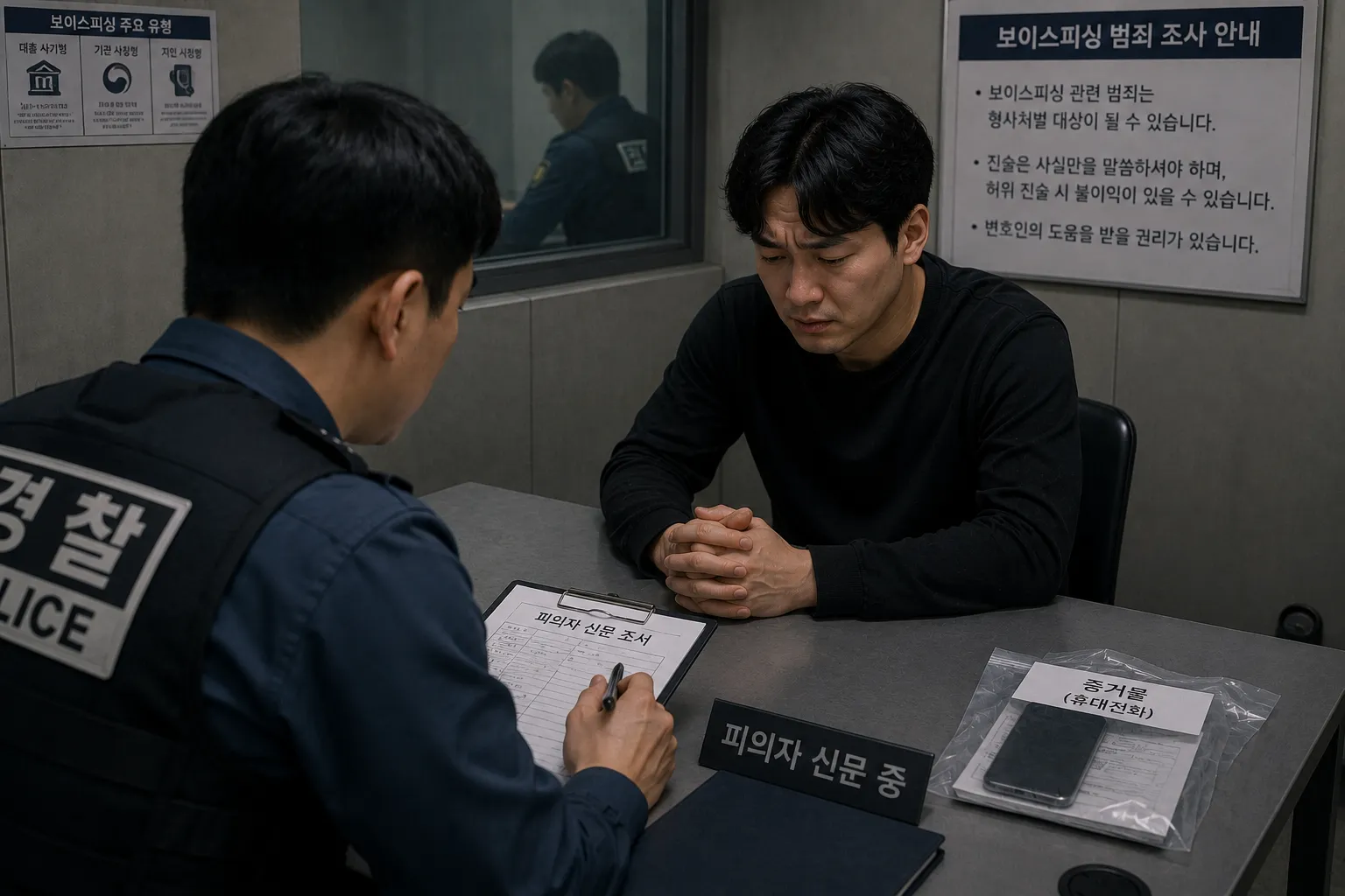 보이스피싱경찰조사 대응 방법 내용 정리