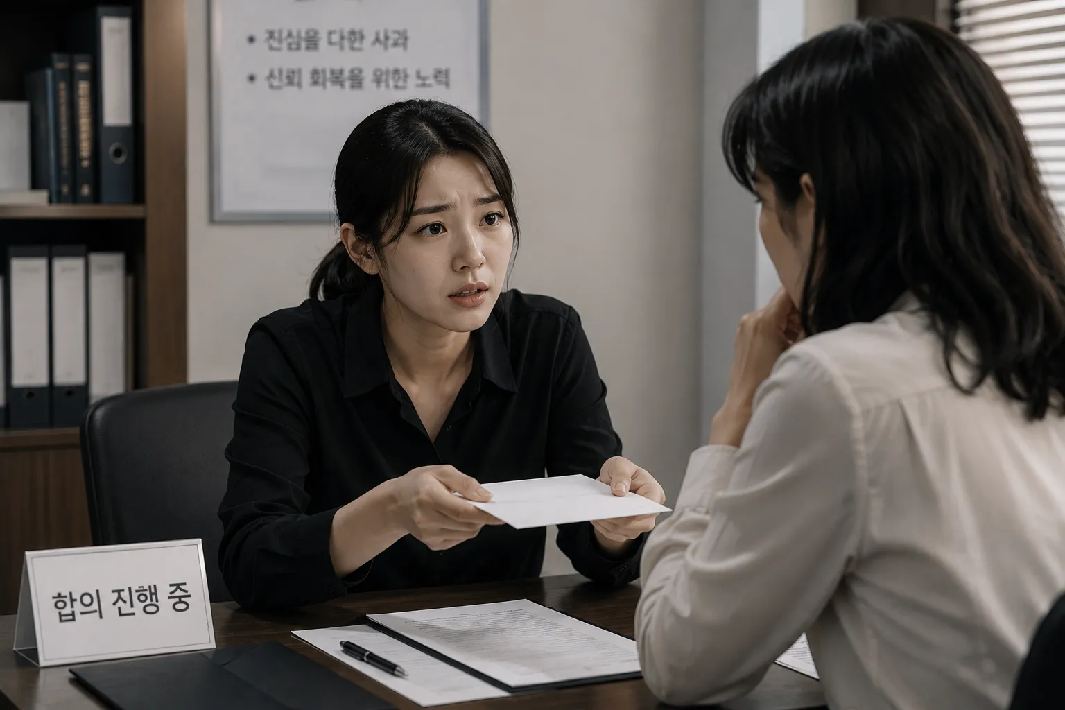 처벌불원서 작성 여부 내용 확인하기