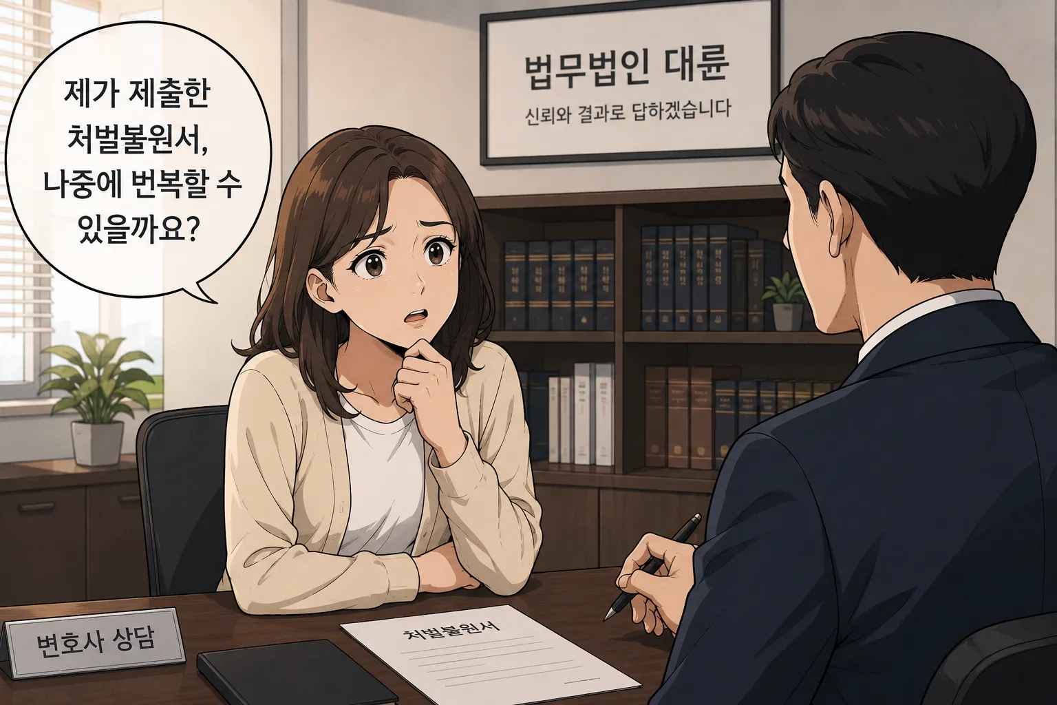 처벌불원서 제출 후 번복 가능 여부