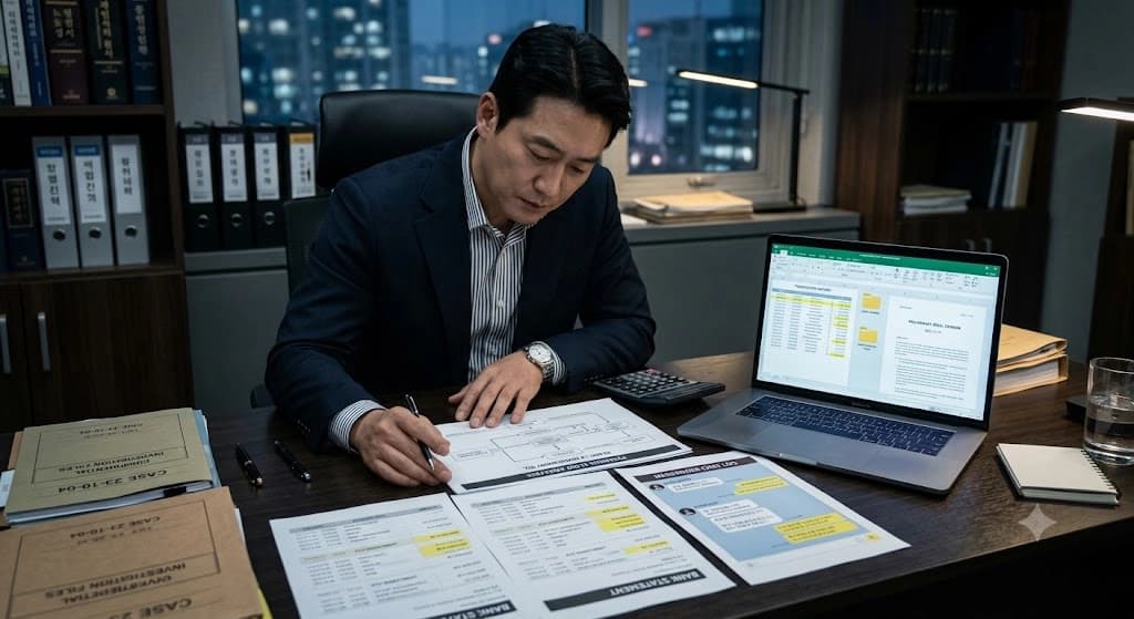 사문서위조죄에서 위조와 변조의 차이점을 설명하는 이미지입니다.