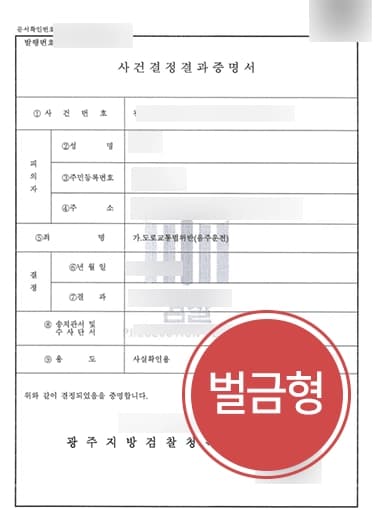 [음주운전형량 방어사례]부산형사사건변호사, 음주운전 벌금형 결정으로 사건 종결