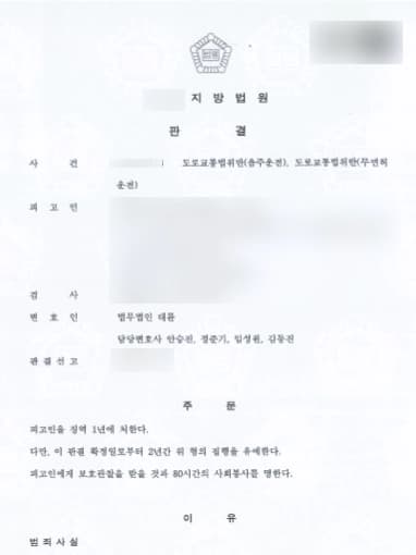 [음주운전3회처벌 집행유예] 음주운전3회/무면허음주운전 집행유예 받아낸 형사전문변호사