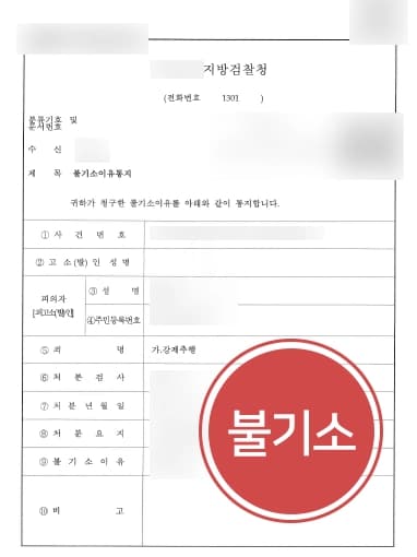 [강제추행처벌 불기소] 술집에서 만취하여 강제추행, 형사사건변호사 불기소 성공 !