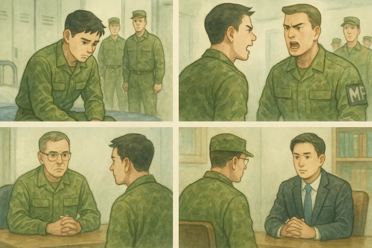 군형법 위반 혐의 의뢰인 사건