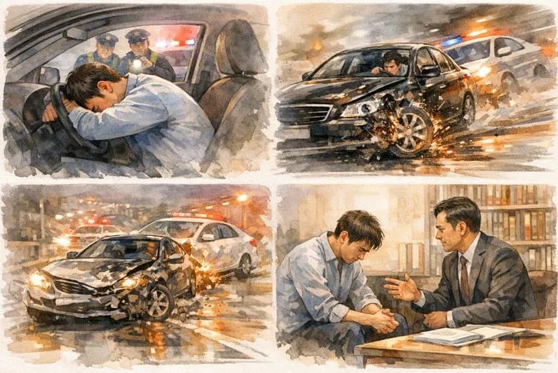 대륜 음주운전도주 사건 발생 경위