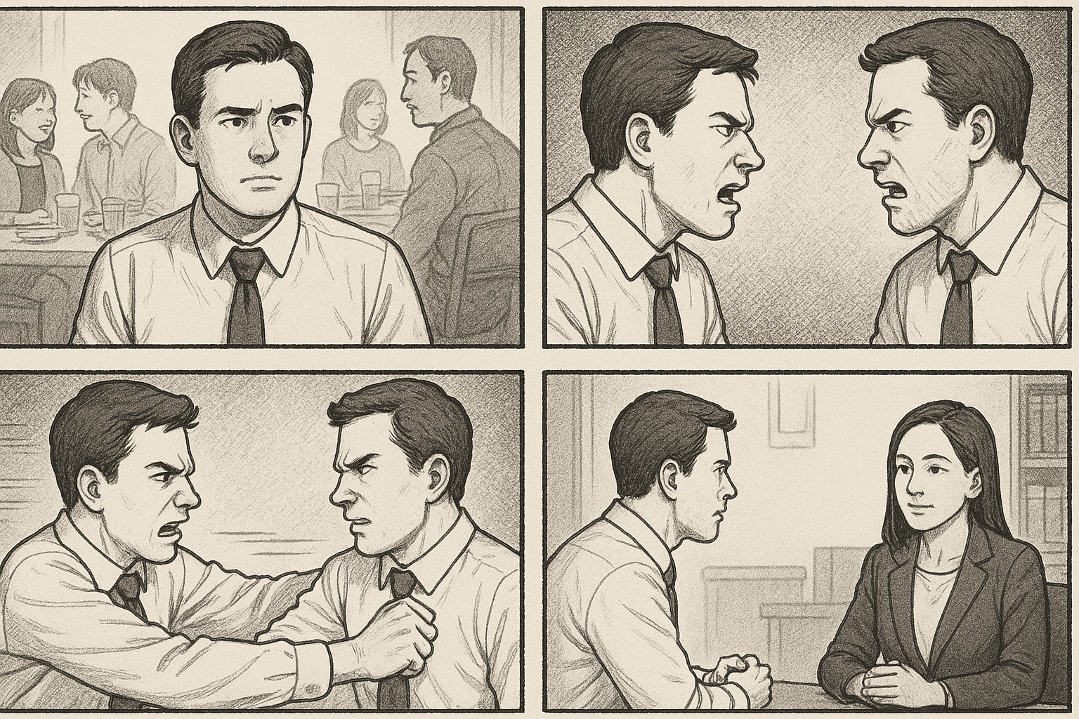 폭행죄합의금 | 의뢰인 사건 개요