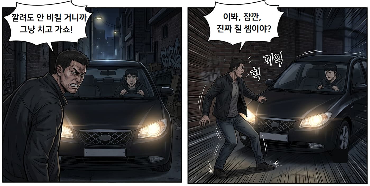 음주폭행 속 폭행의 불법성 정도