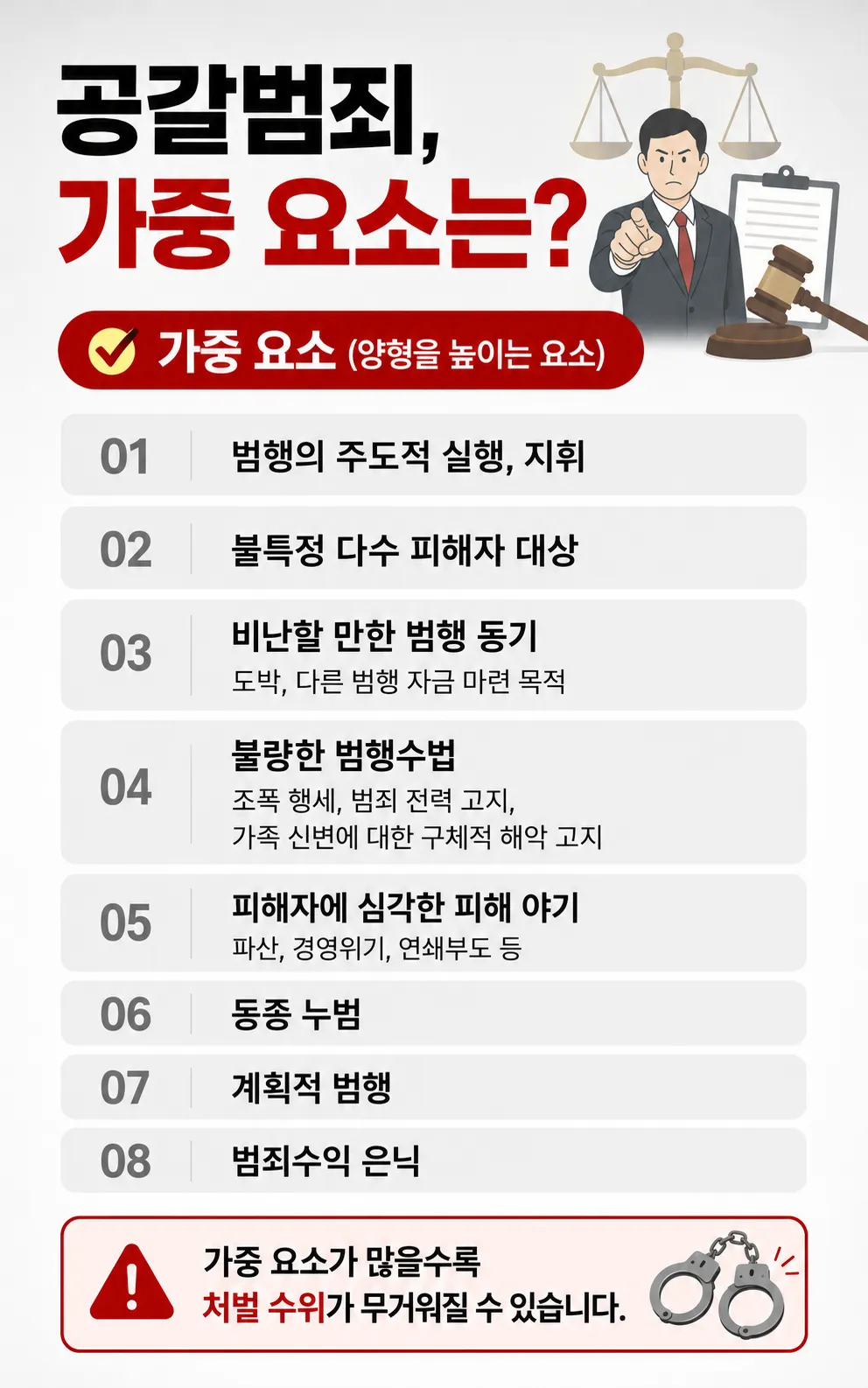 공갈죄형량을 낮추기 위한 피해자 합의·공탁·피해회복 자료 준비 방법