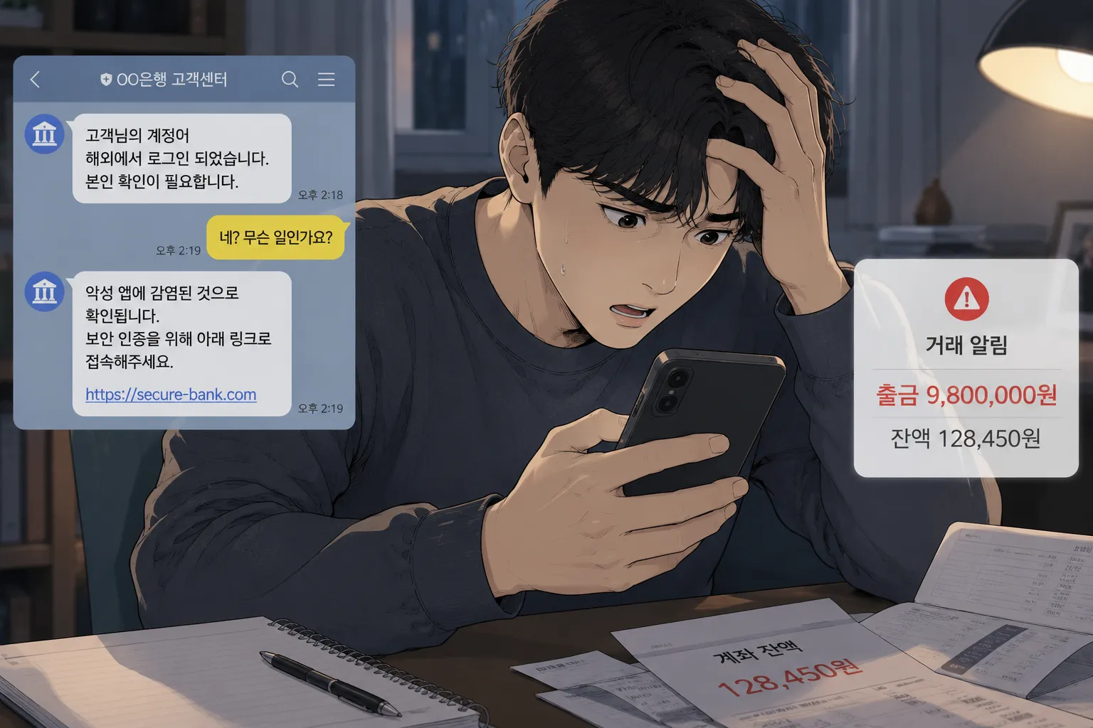 피싱 사기 계좌 지급정지 다음 절차