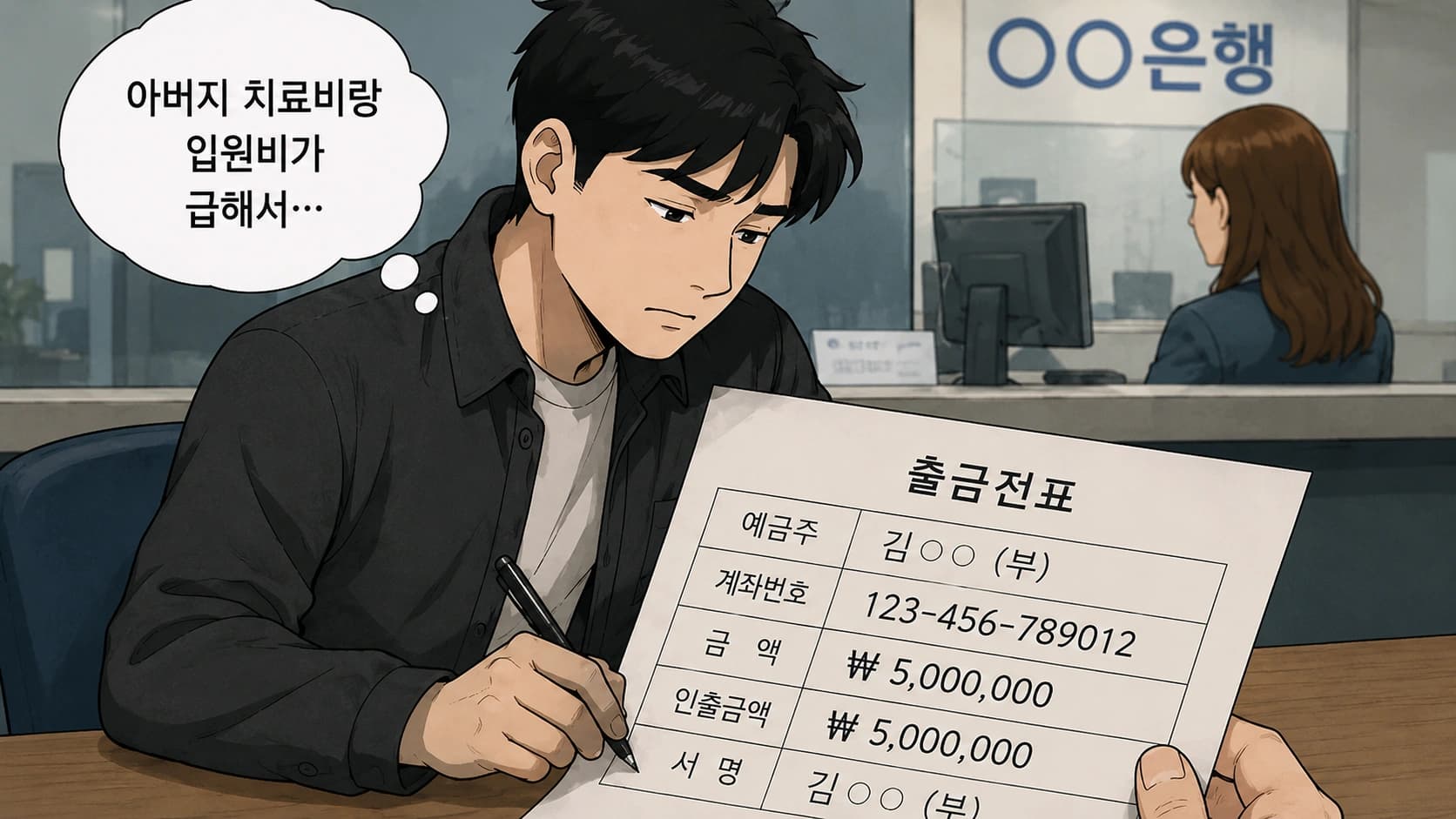 사문서위조로 수사기관의 연락을 받은 의뢰인