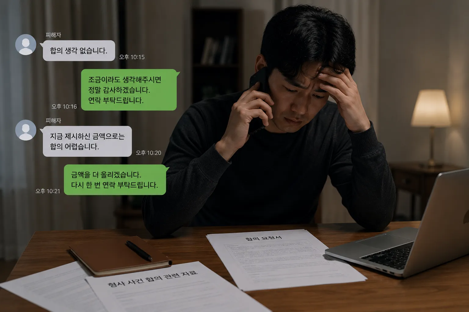 형사고소합의 상황별 절차 내용 확인하기