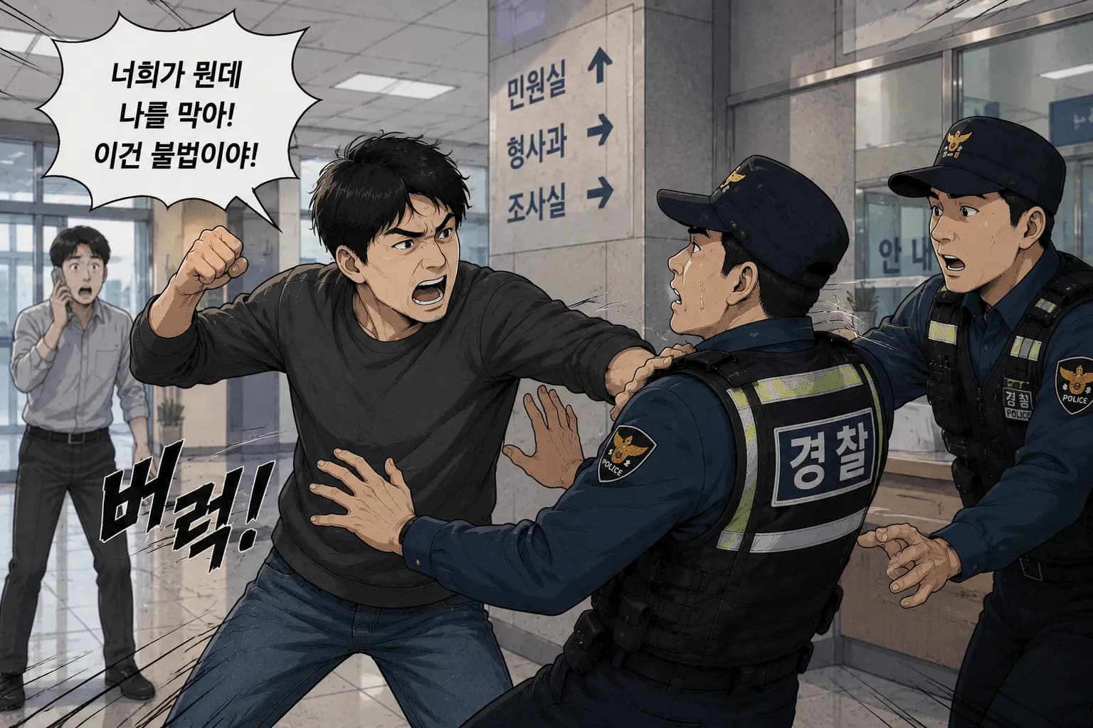 위계·특수 공무집행방해처벌 수위 살펴보기