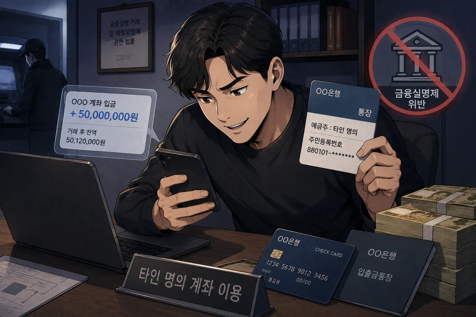 금융실명제위반 처벌 기준 확인 사항