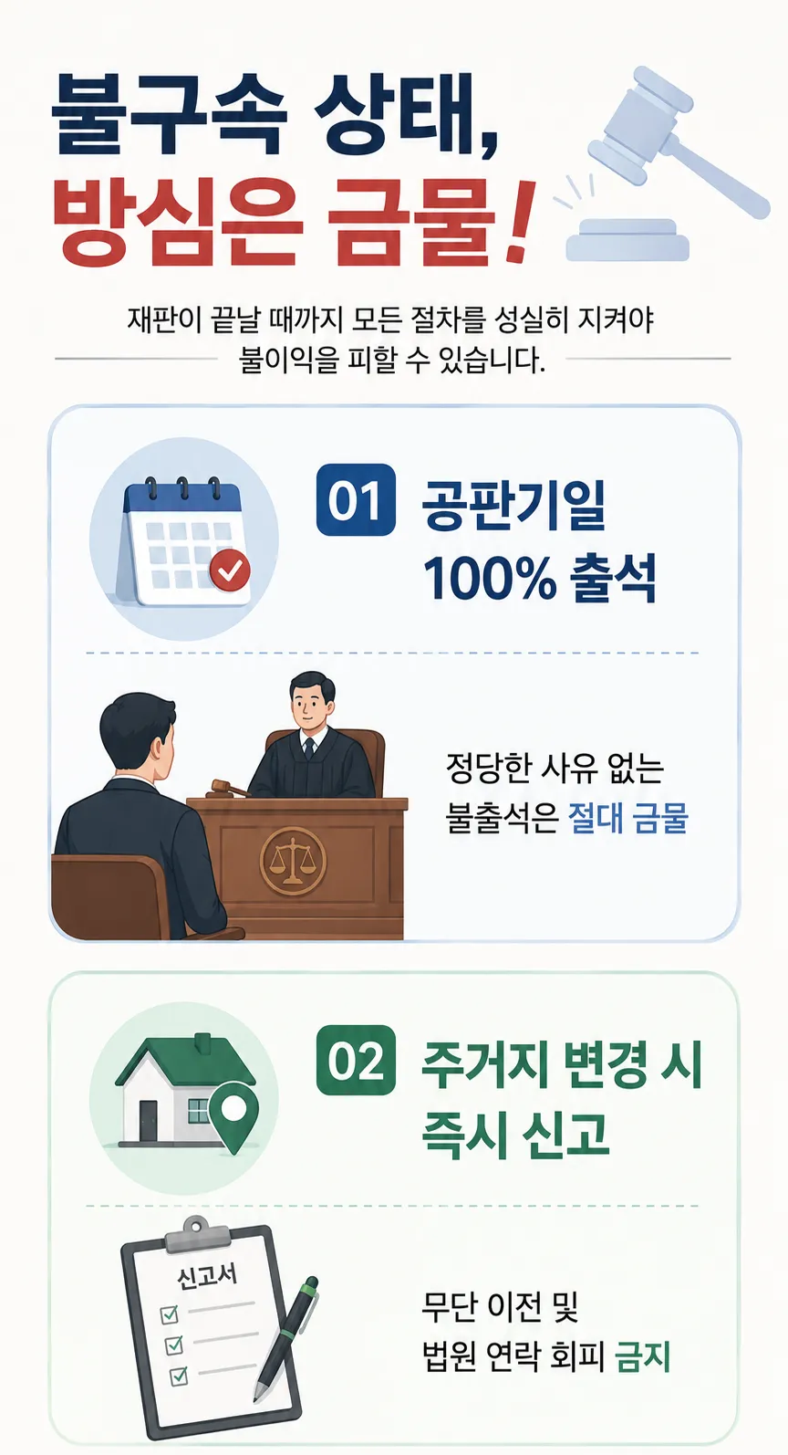 불구속구공판 상태에서 피고인의 법적 지위는?