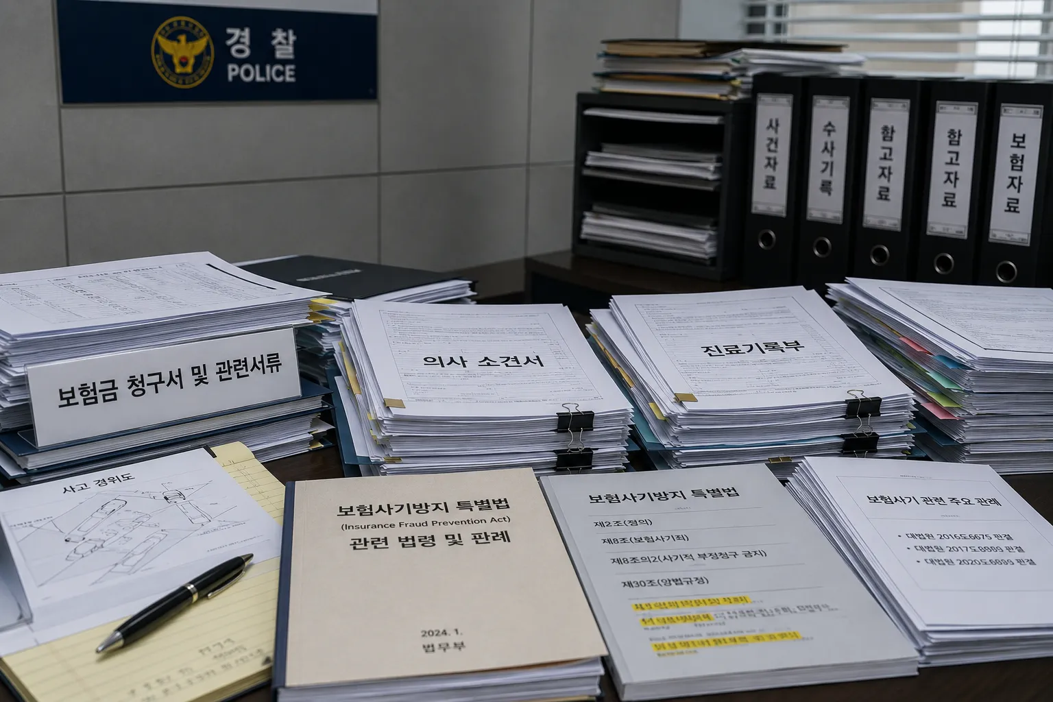 보험사기처벌 경찰조사 대응은