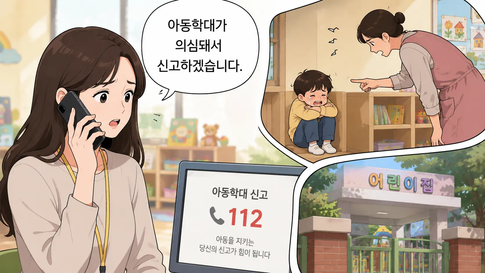 정서적아동학대 신고 방법 확인하기