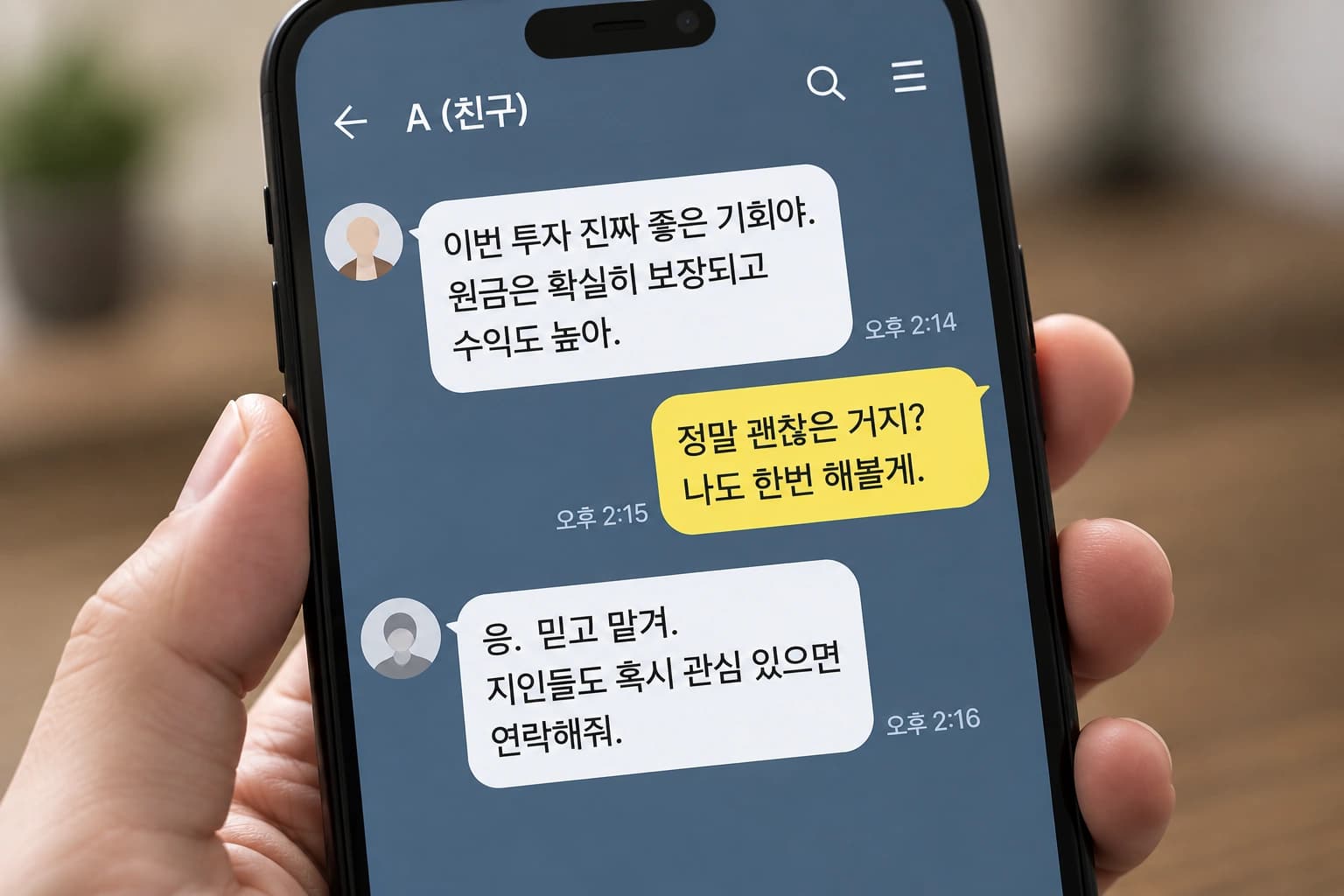 유사수신 혐의 조력 사례