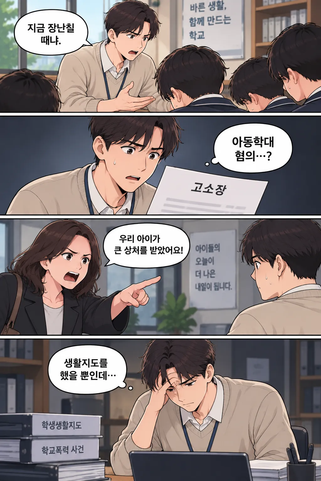 아동학대사건 학생을 지도했을 뿐인데 피의자가 됐습니다