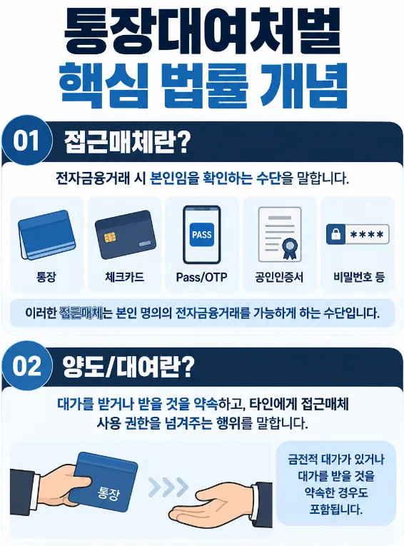 통장대여처벌, 대출 과정에서 속아 넘겼어도 적용되는 이유