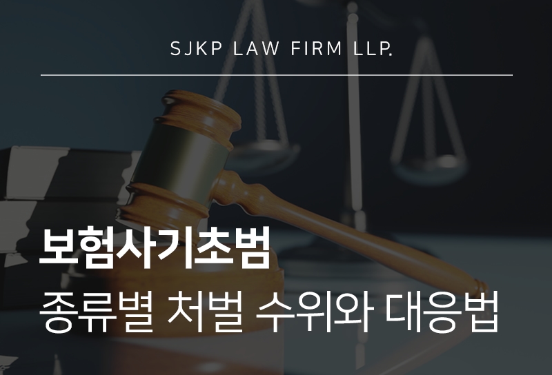 보험사기초범 대응 가이드와 종류별 처벌 수준